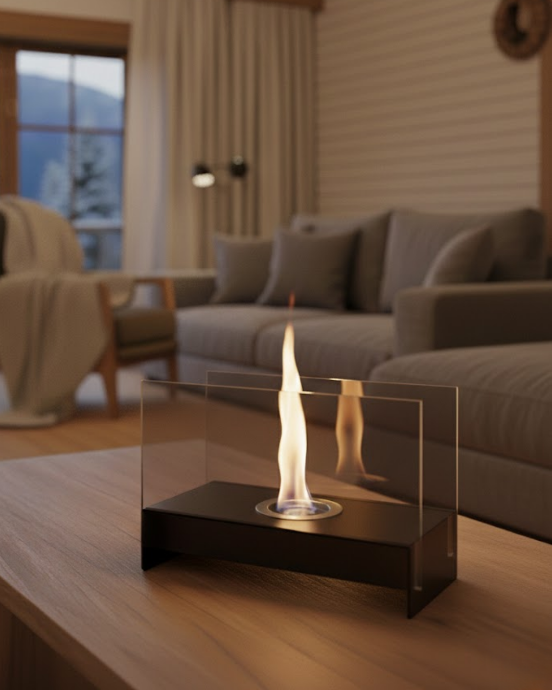 Reyo Stove Oniks Masaüstü Bioethanol Şömine