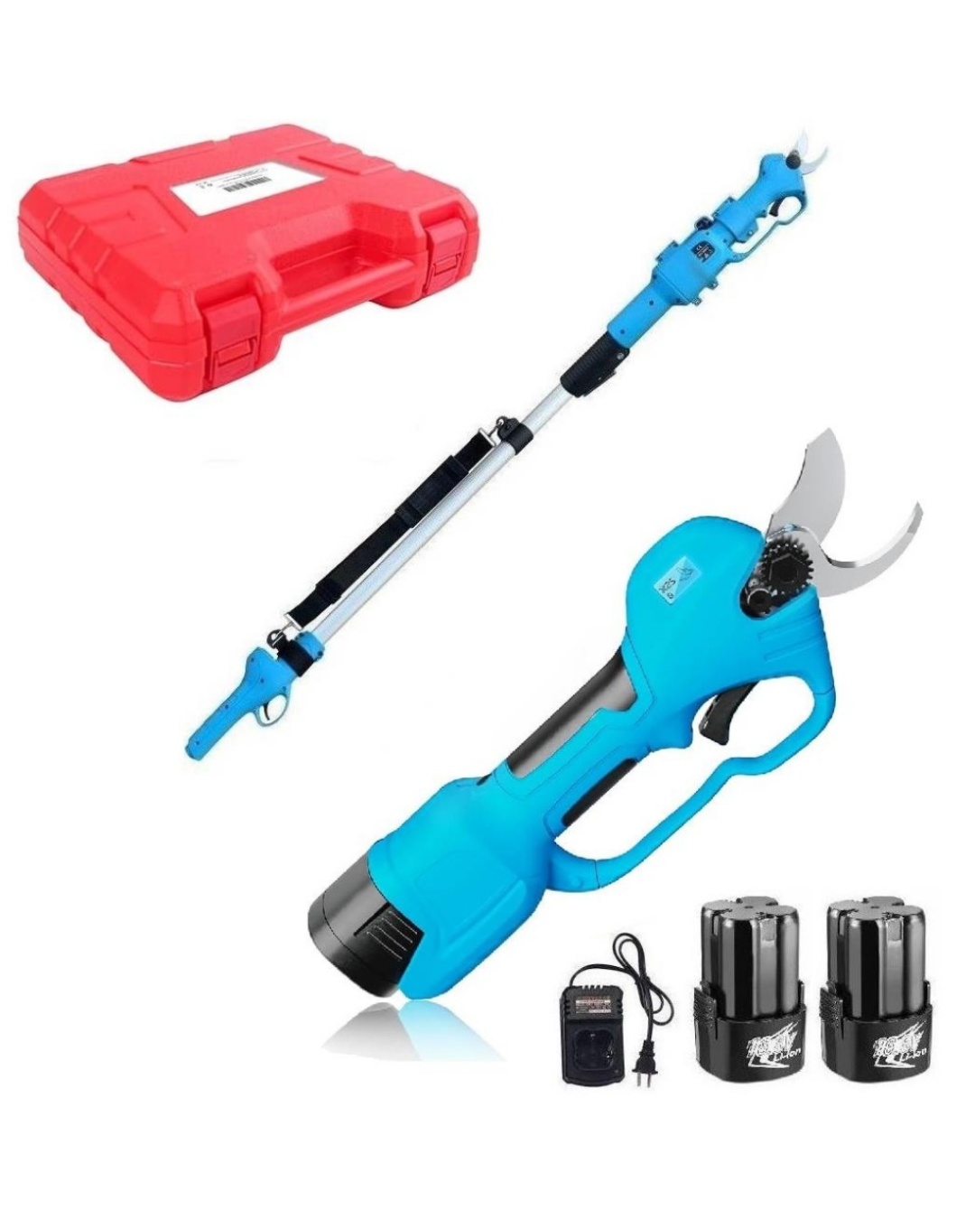 Suca SC 8610A LED Ekranlı Uzatma Aparatlı Budama Makası 32 mm 2.70 Mt