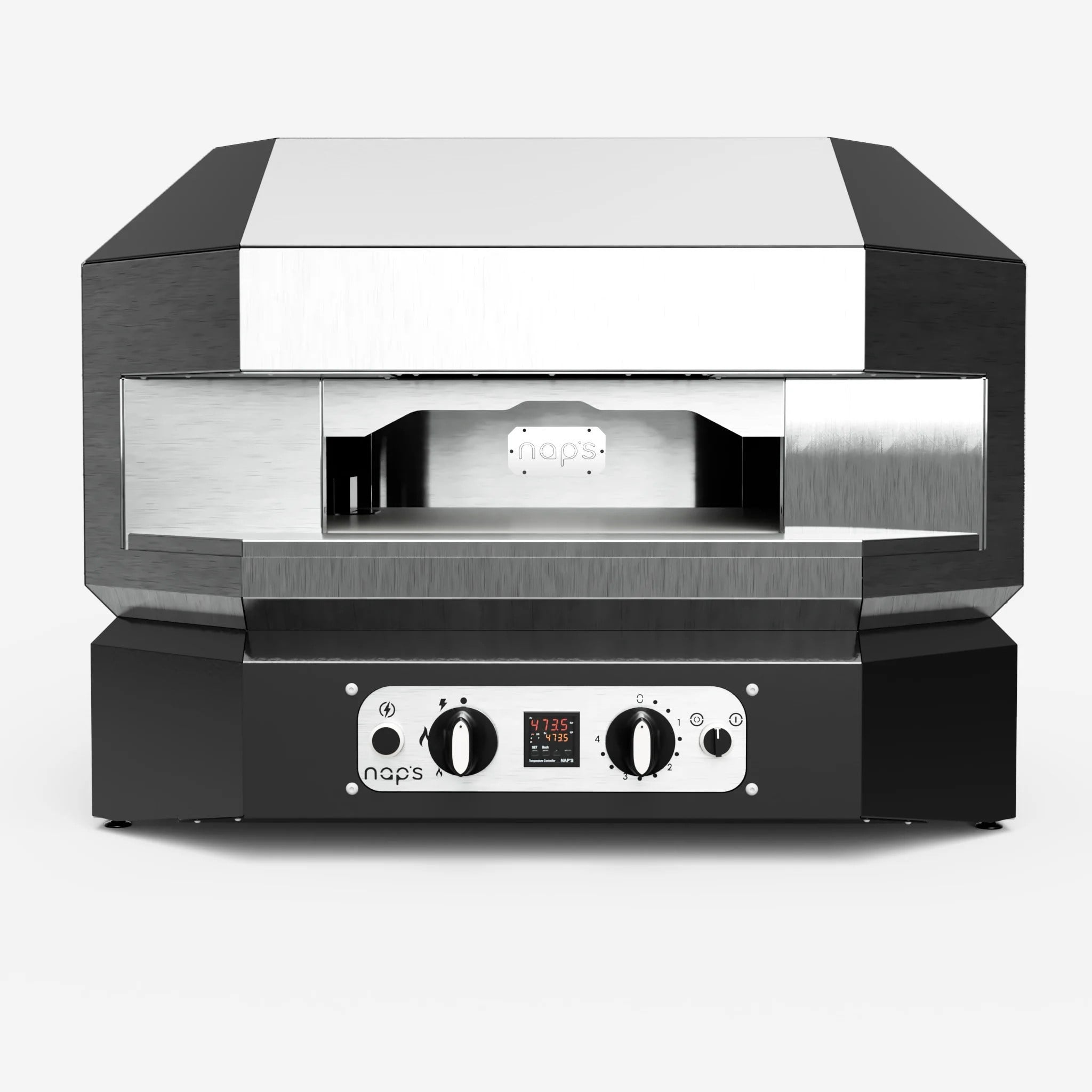 Nap's Oven N70 Pro LPG ve Doğal Gazlı Dijital Döner Taş Tabanlı Fırın-Önlük Hediye