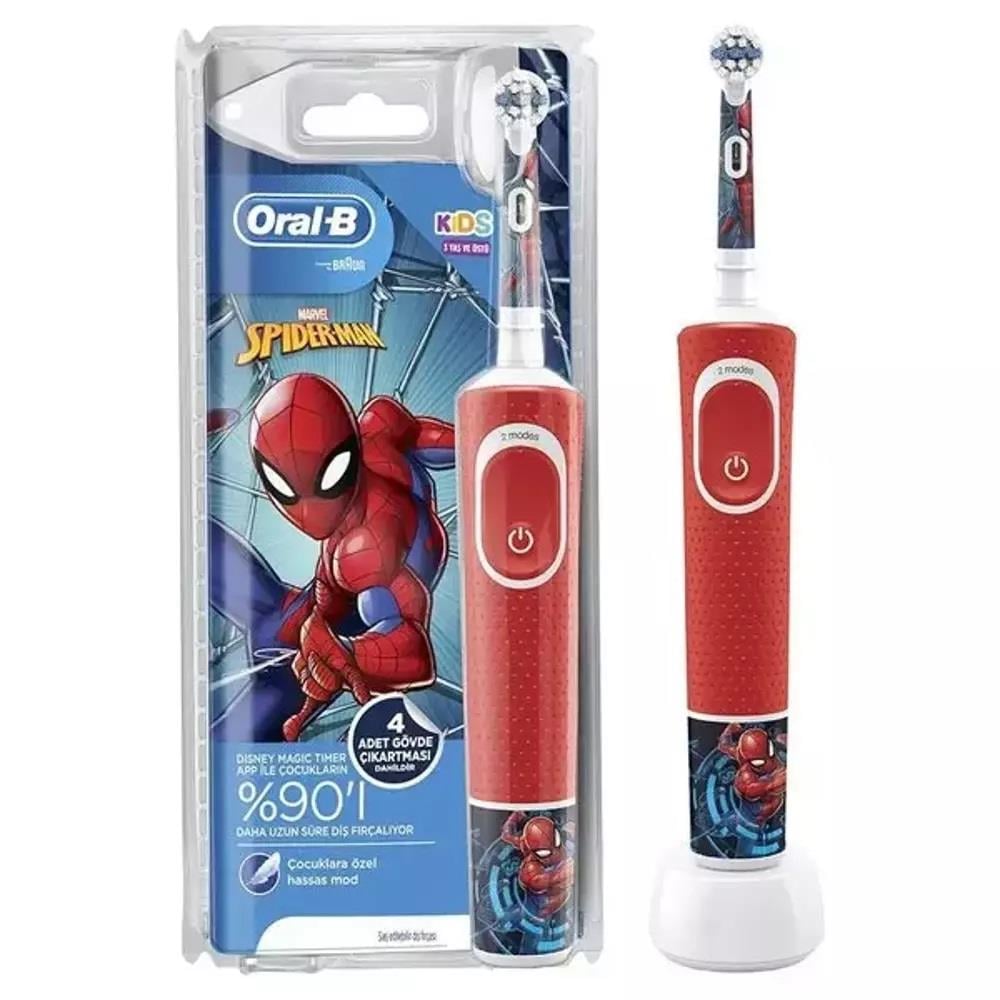Oral-B D100 spiderman Kids Şarjlı Diş Fırçası