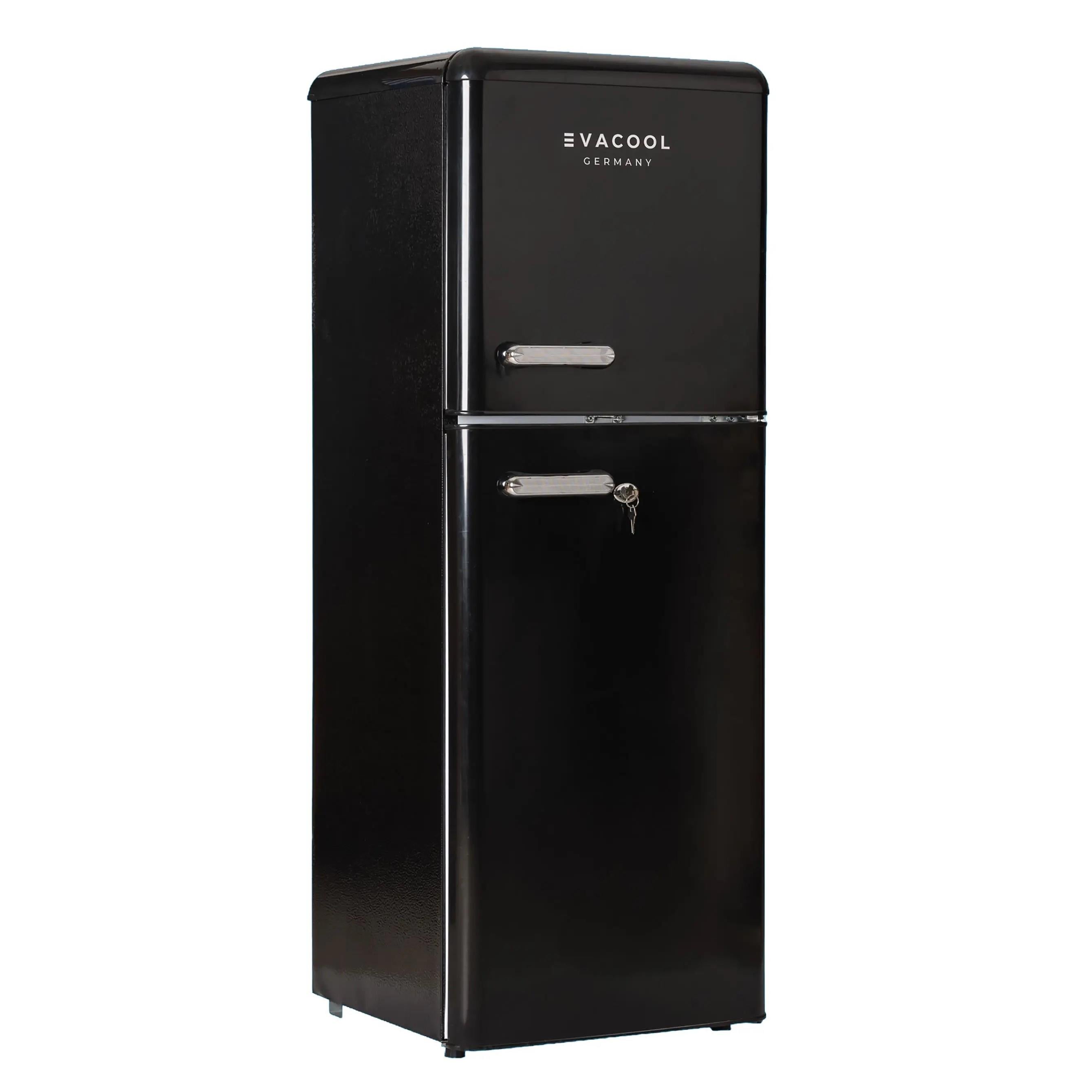 Evacool EVARM138 12/24V Retro Siyah 138 Litre Dağ Evi Tekne Karavan Buzdolabı