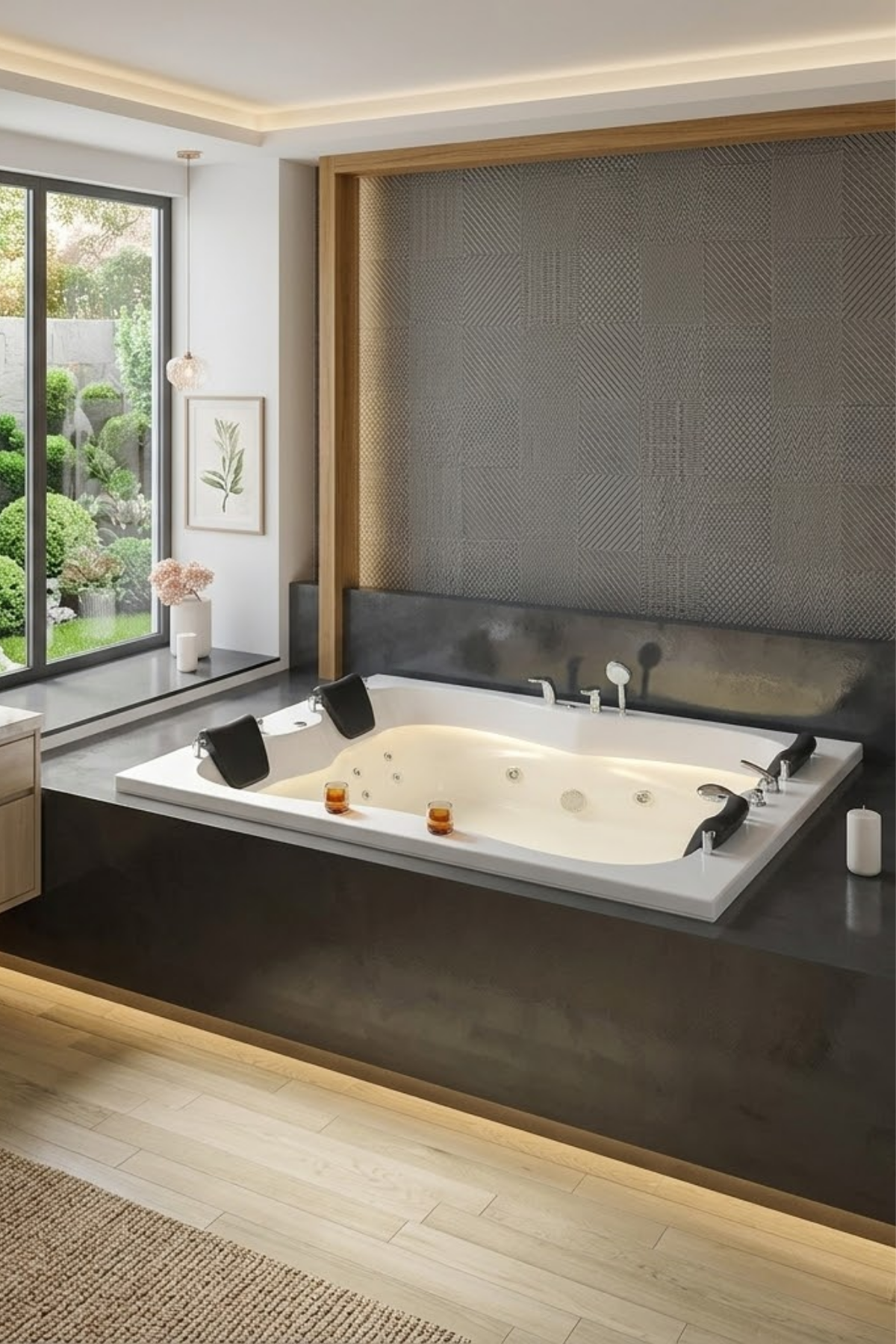 Kuntbay 140×180 H 60 Çift Kişilik Jakuzi