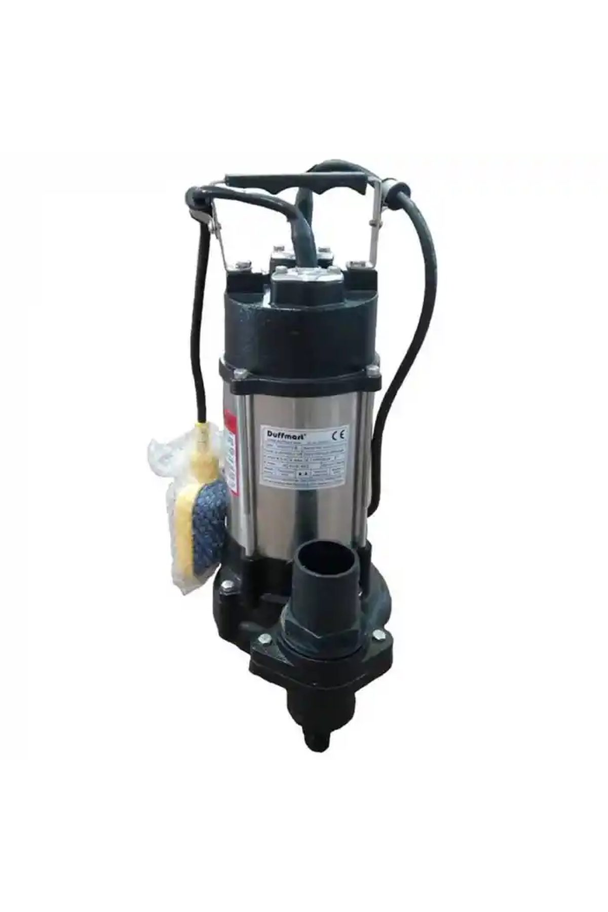 Duffmart V450F-A Pis Su Foseptik Parçalayıcılı Açık Fanlı Dalgıç Pompa