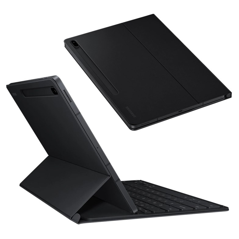 Samsung Galaxy Tab S7+ Türkçe Klavyeli Kılıf - Siyah EF-DT730BBEGTR | Ereyon