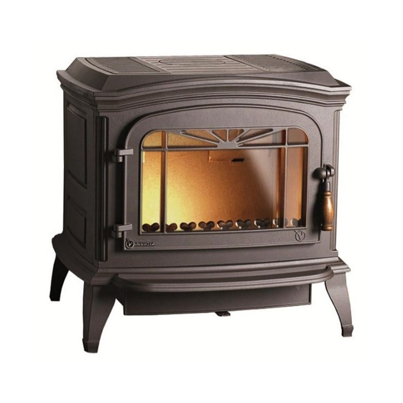 Invicta Bradford Antrasit 9 kw İthal Döküm Şömine Soba