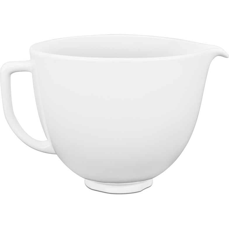 KitchenAid 5KSM2CB5LW 4.7 lt Stand Mikser İçin Seramik Kase Beyaz