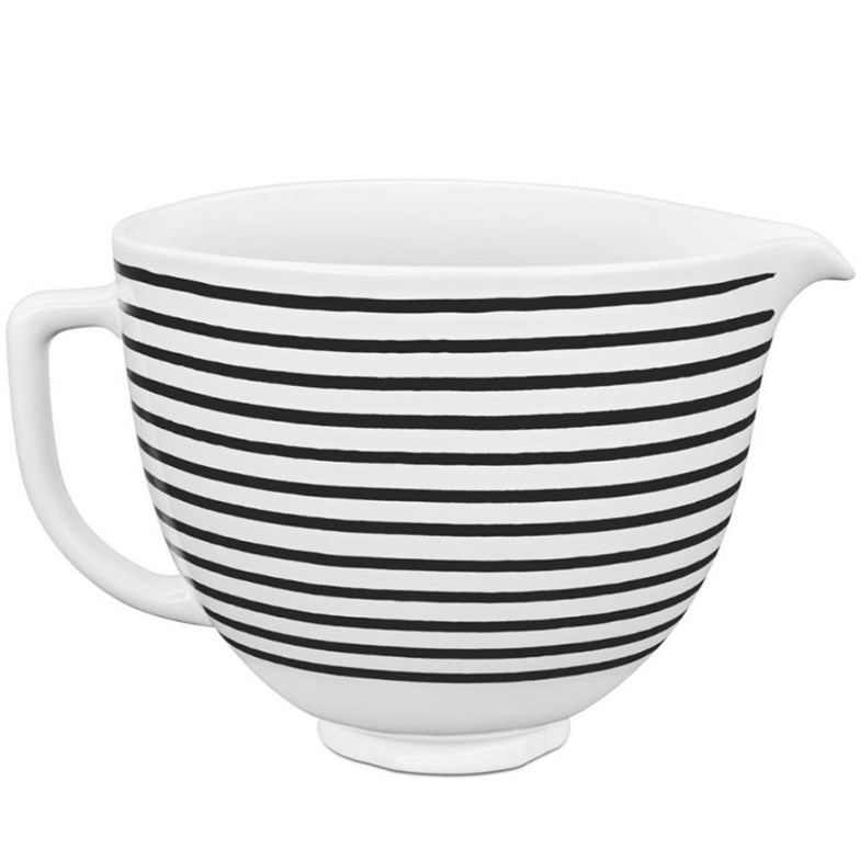 KitchenAid 5KSM2CB5PHS 4.7 lt Stand Mikser İçin Seramik Kase Beyaz