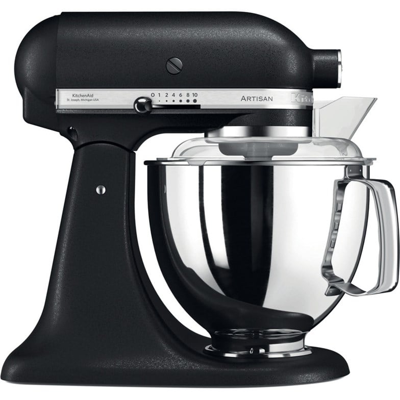 KitchenAid Artisan 5KSM175PSEBK Iron Black 300 W 4.8 lt Mutfak Şefi