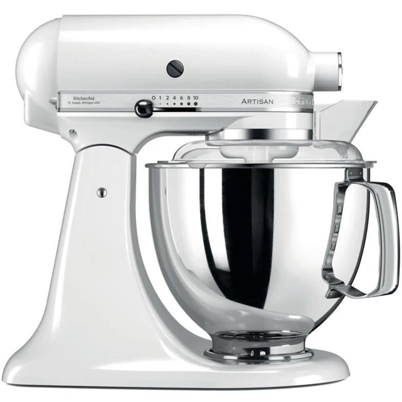 KitchenAid Artisan 5KSM175PSEWH White 300 W 4.8 lt Stand Mikser