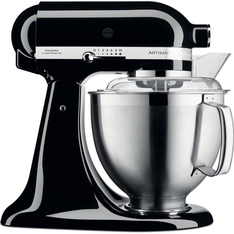 KitchenAid Artisan 5KSM185PSEOB 300 W 4.8 lt Onyx Black Hamur Yoğurma Makinesi