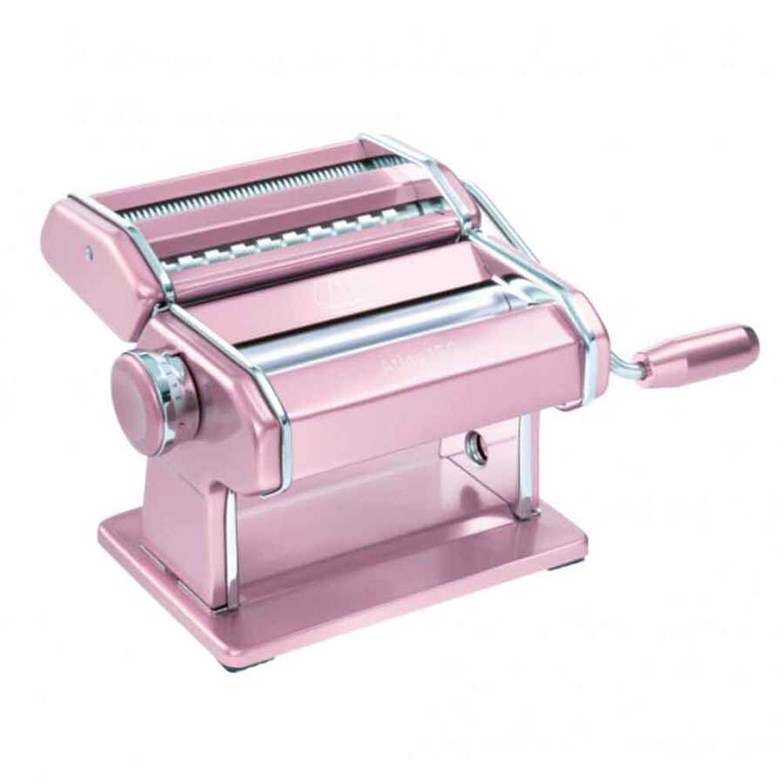 Marcato Atlas 150 Makarna ve Erişte Makinesi Pembe