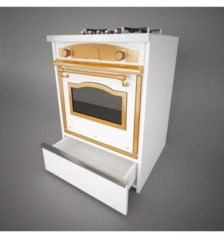 Massan Ankastre Modül Alüminyum Çekmeceli 3 Renk Seçeneği Ile 6151620