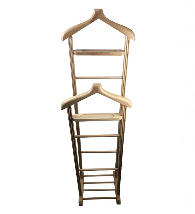 Melada Mobilya Gürgen 155 cm Çift Tepeli Dilsiz Uşak Ham Cilalı