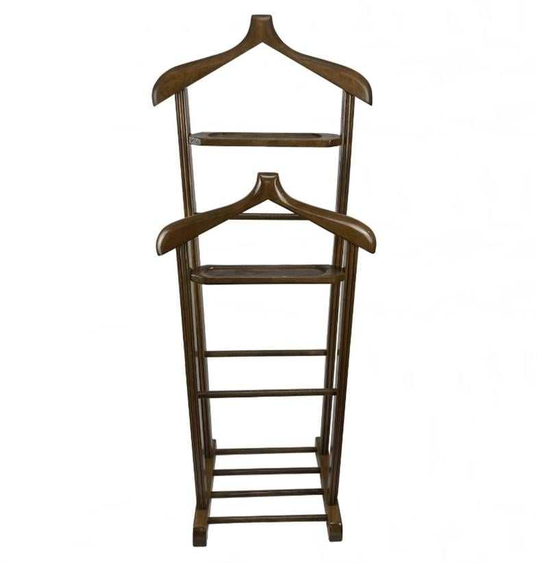 Melada Mobilya Gürgen Çift Tepeli Dilsiz Uşak Cilalı Ceviz Double 145 cm