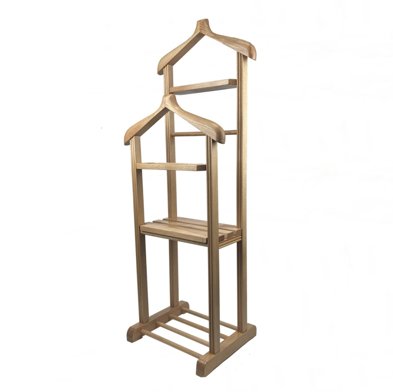 Melada Mobilya Gürgen Çift Tepeli Dilsiz Uşak Ham Cilalı Sehpalı