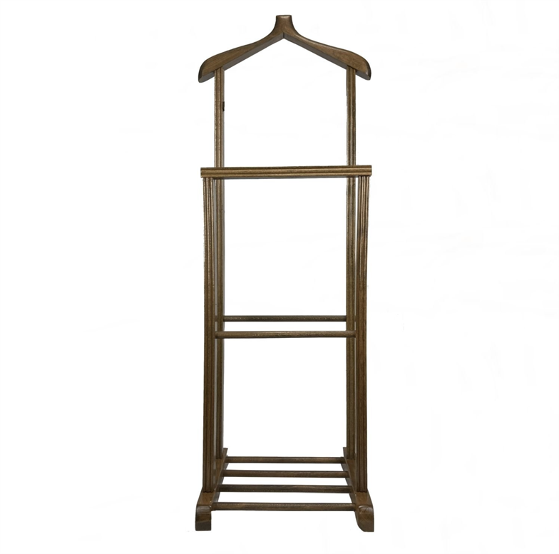 Melada Mobilya Gürgen İkili Dilsiz Uşak Cilalı Ceviz Basic