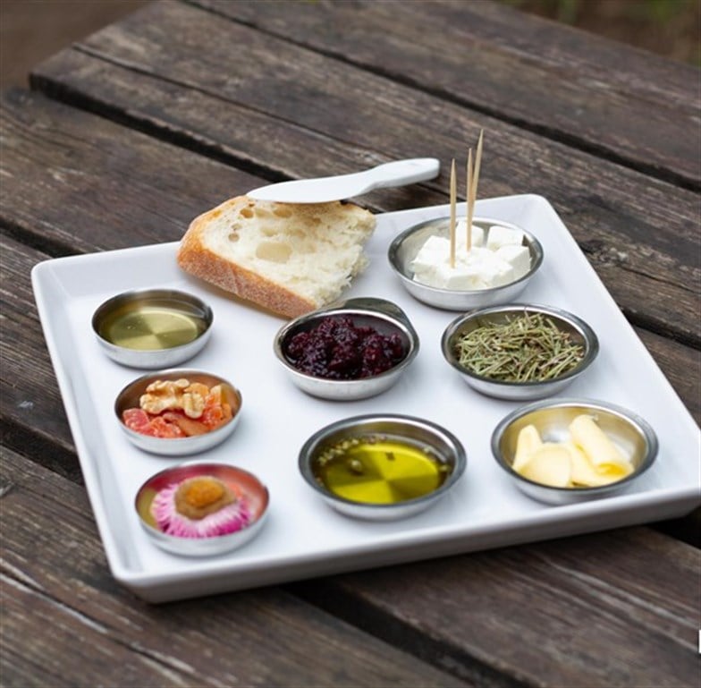 Mutsan Paslanmaz Çelik 6'lı Reçellik/Sosluk (7,2 cm) Takımı