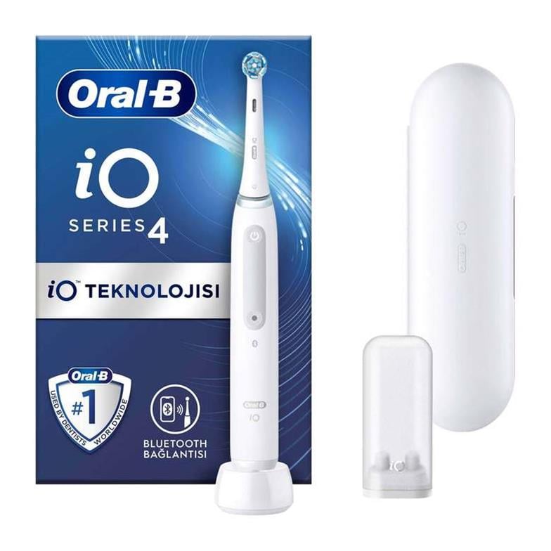 Oral-B iO 4 Şarjlı Diş Fırçası Beyaz