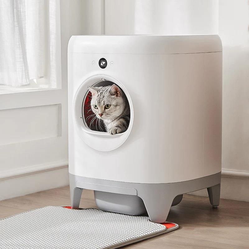 Petkit Pura X Akıllı Kedi Tuvaleti - Beyaz (Resmi Distribütör Garantili)