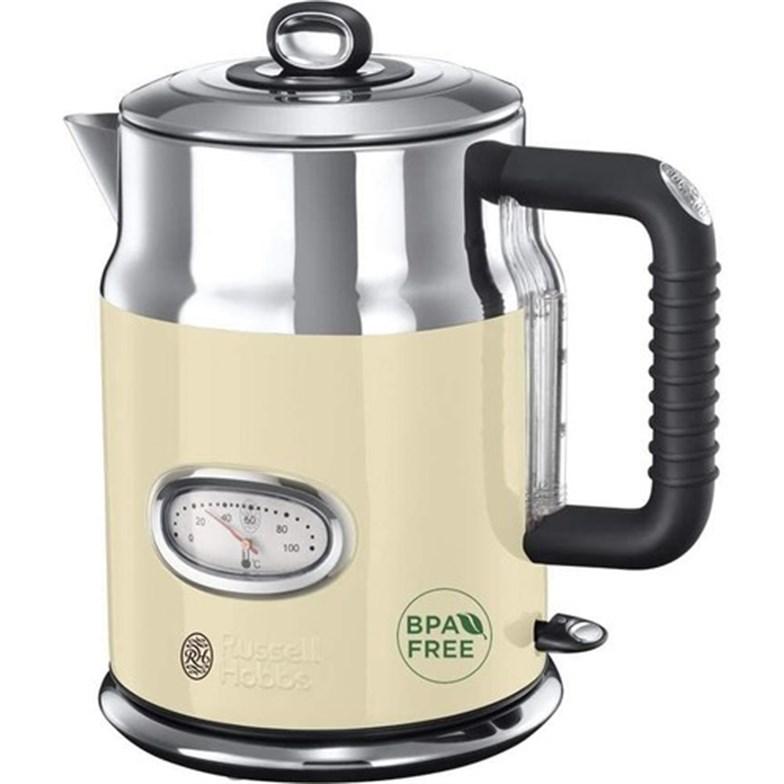 Russell Hobbs Retro Kettle Su Isıtıcı 2400watt Krem