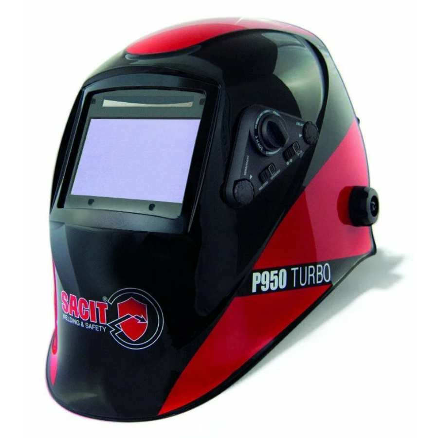 Sacit P950 Turbo Otomatik Kararan Kaynak Maskesi  True Color