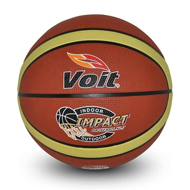 Voit Impact Basketbol Topu No:5 - Kahve Beyaz