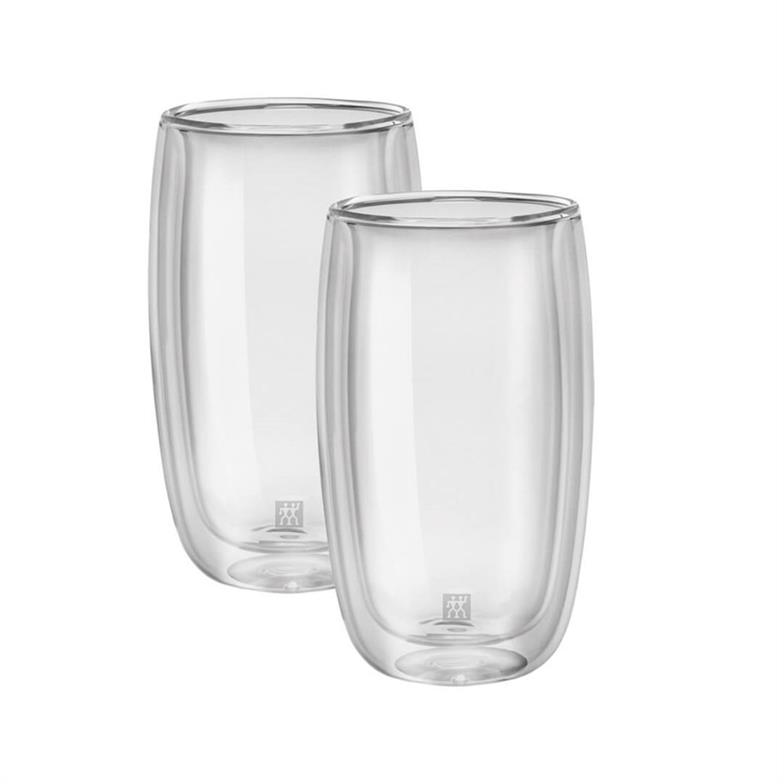 Zwilling 395000780 Çift Camlı 2'li Latte Macchiato Bardağı