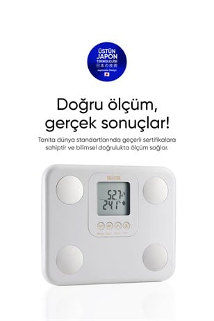 Tanita Bc 730 Vücut Analiz Baskülü Beyaz Fiyatı - Ereyon