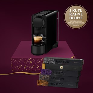 Nespresso C45 Essenza Plus Black Kahve Makinesi Siyah + 5 Kutu Kahve  Hediyelidir | Ereyon