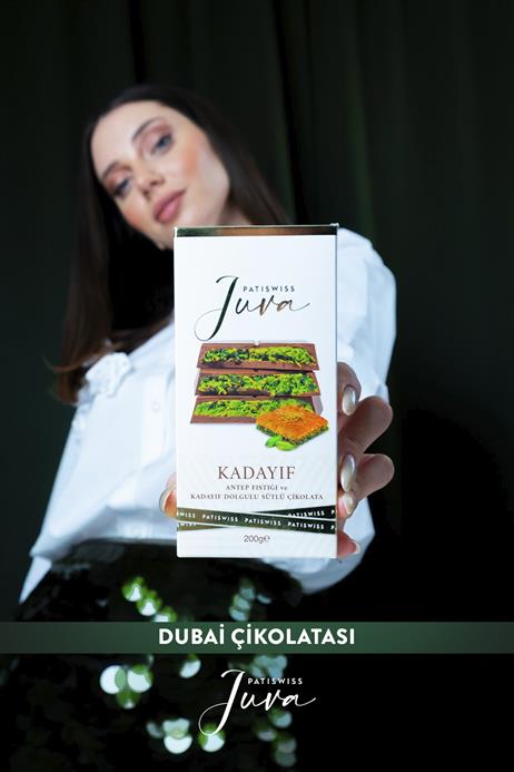 Juva Antep Fıstığı ve Kadayıflı Çikolata 200g