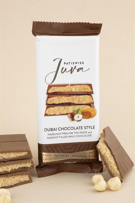 Juva Fındıklı ve Kadayıflı Dubai Çikolatası 100g