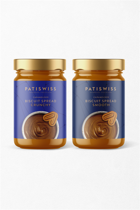 Karamelize Bisküvi Kremaları Smooth Ve Crunchy Set