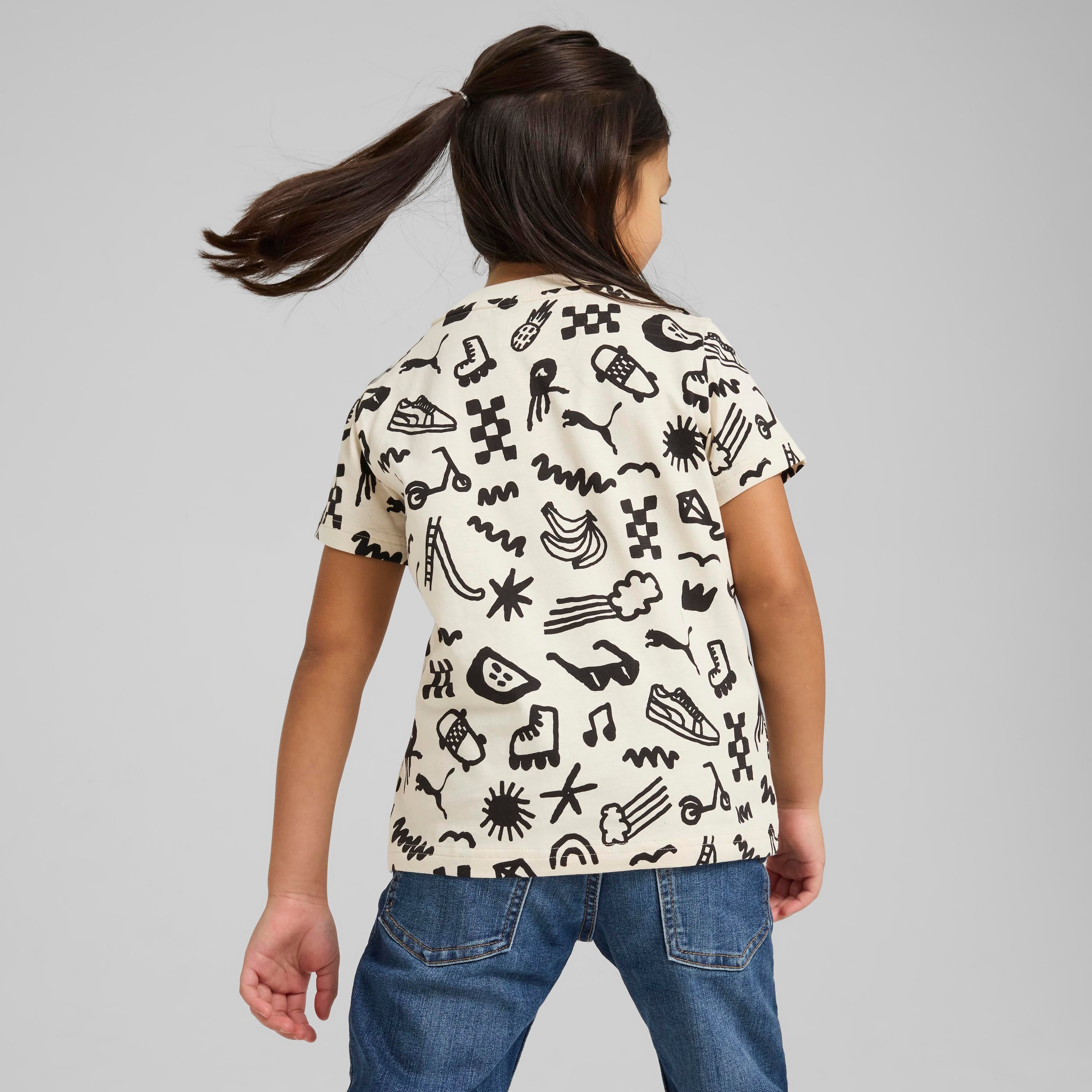 Puma Sandy Adventures Aop Tee Çocuk Tişört