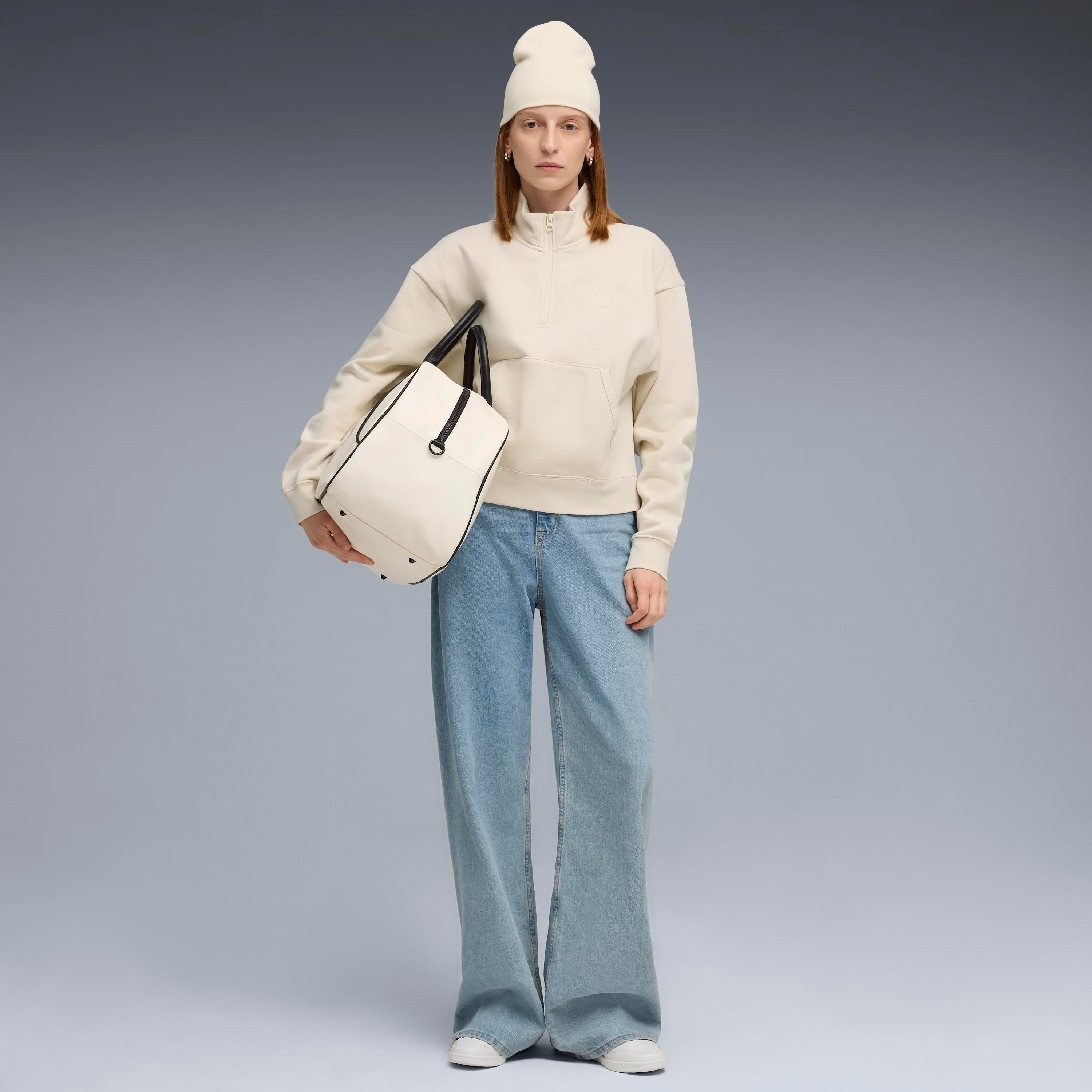 Puma Class Half-Zip Crew Kadın Yetişkin Sweatshirt