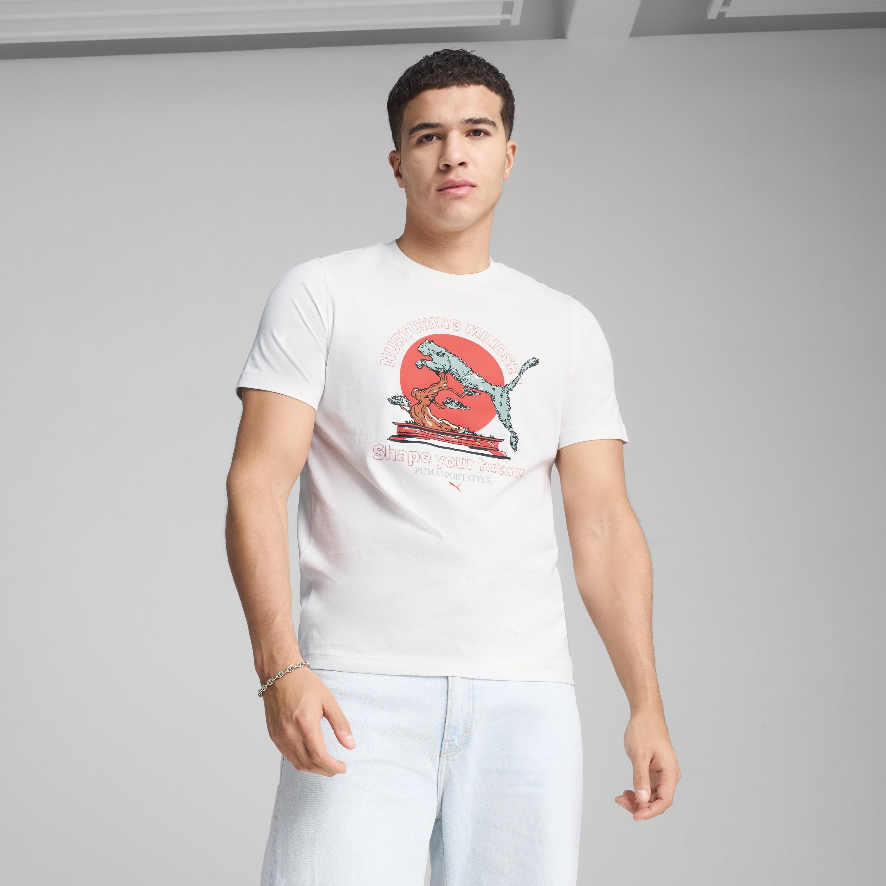 Puma Graphıcs Puma Bonsai Tee Erkek Tişört