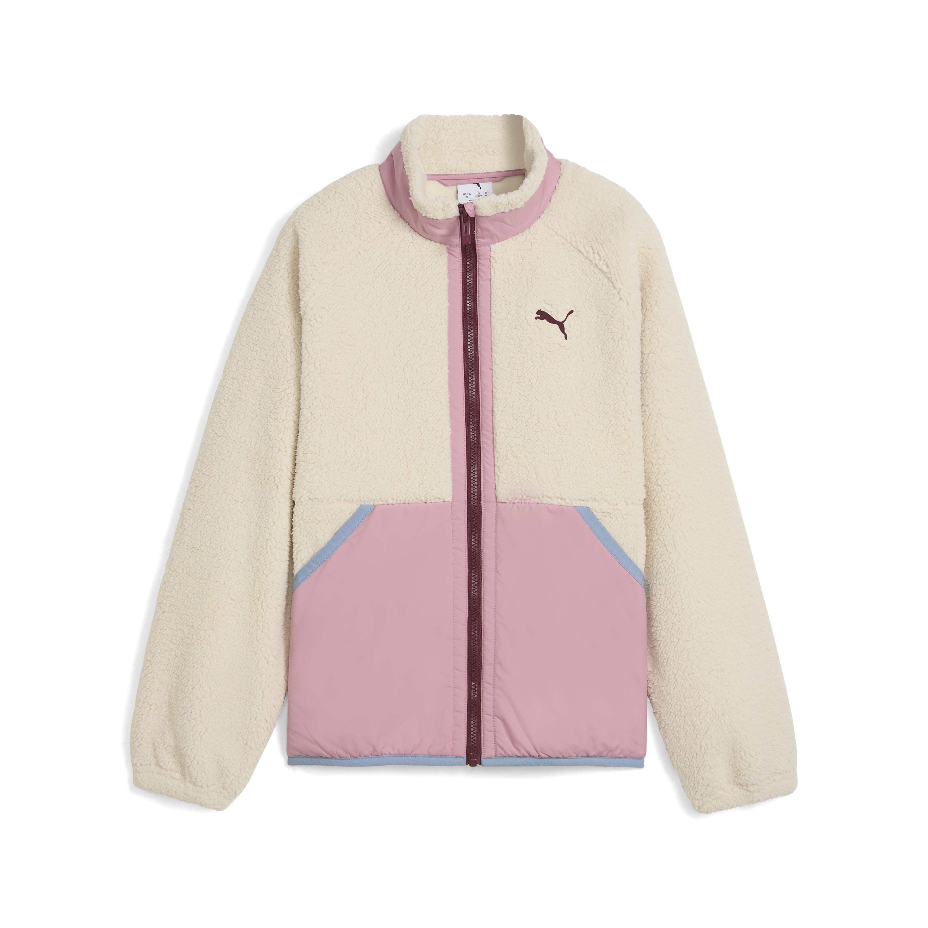 Puma Hybrid Sherpa Jacket Unisex Genç Ceket