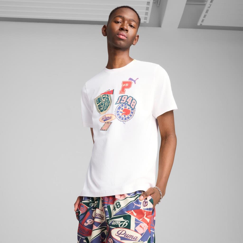 Puma Wardrobe Ess Graphic Tee Erkek Tişört