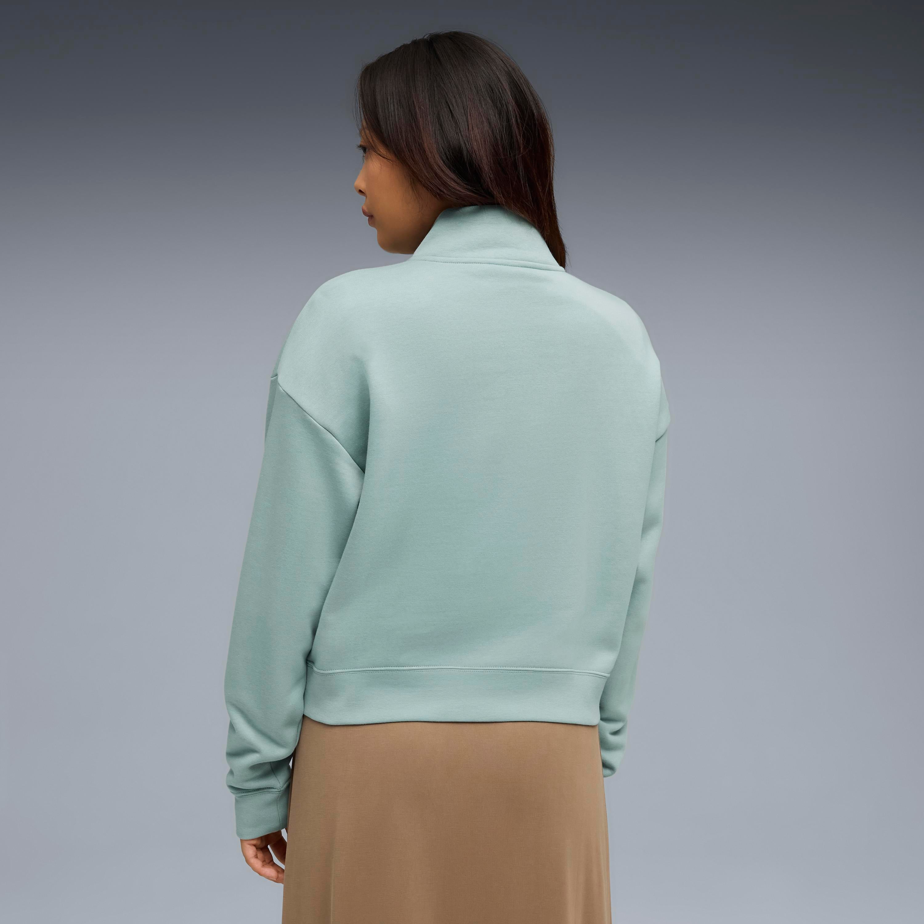 Puma Class Half-Zip Crew Kadın Yetişkin Sweatshirt