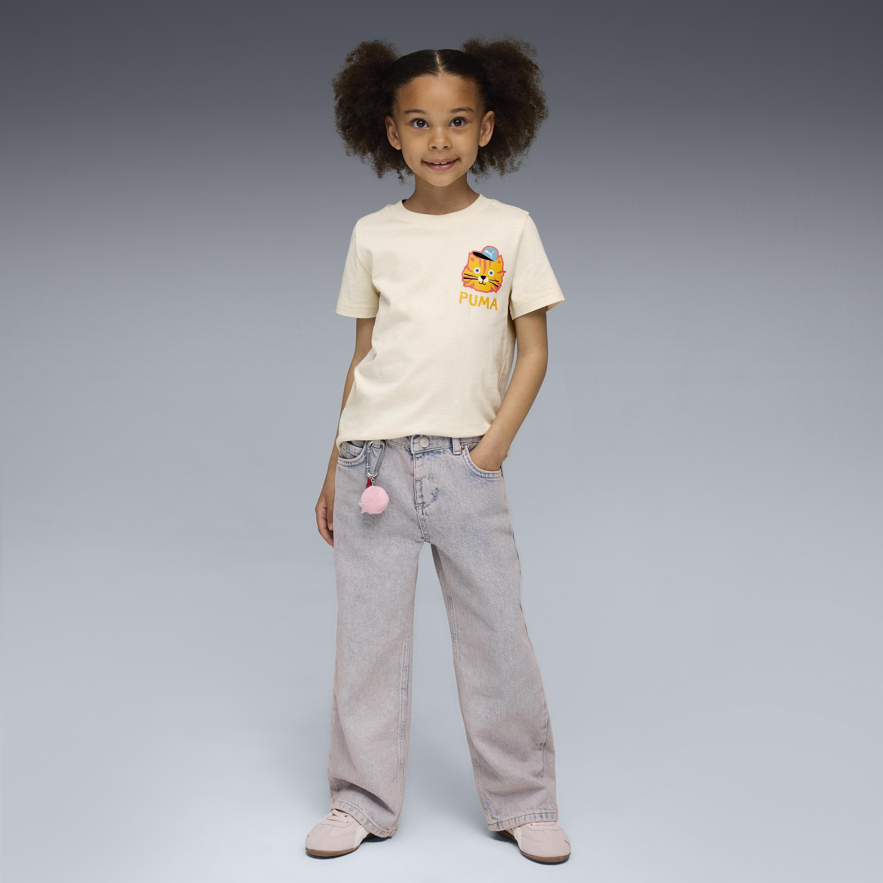 Puma Moody Cat Graphic Tee Unisex Çocuk T-shirt