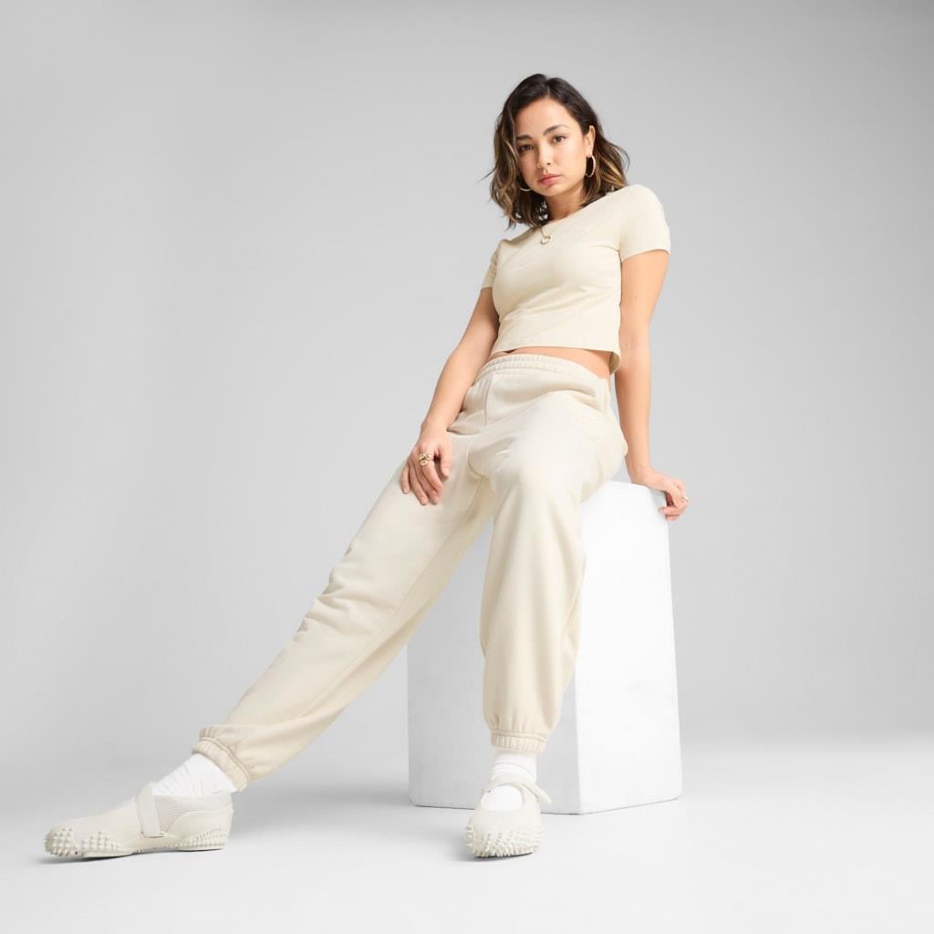 Puma WARDROBE ESS Baby Tee Kadın T-shirt