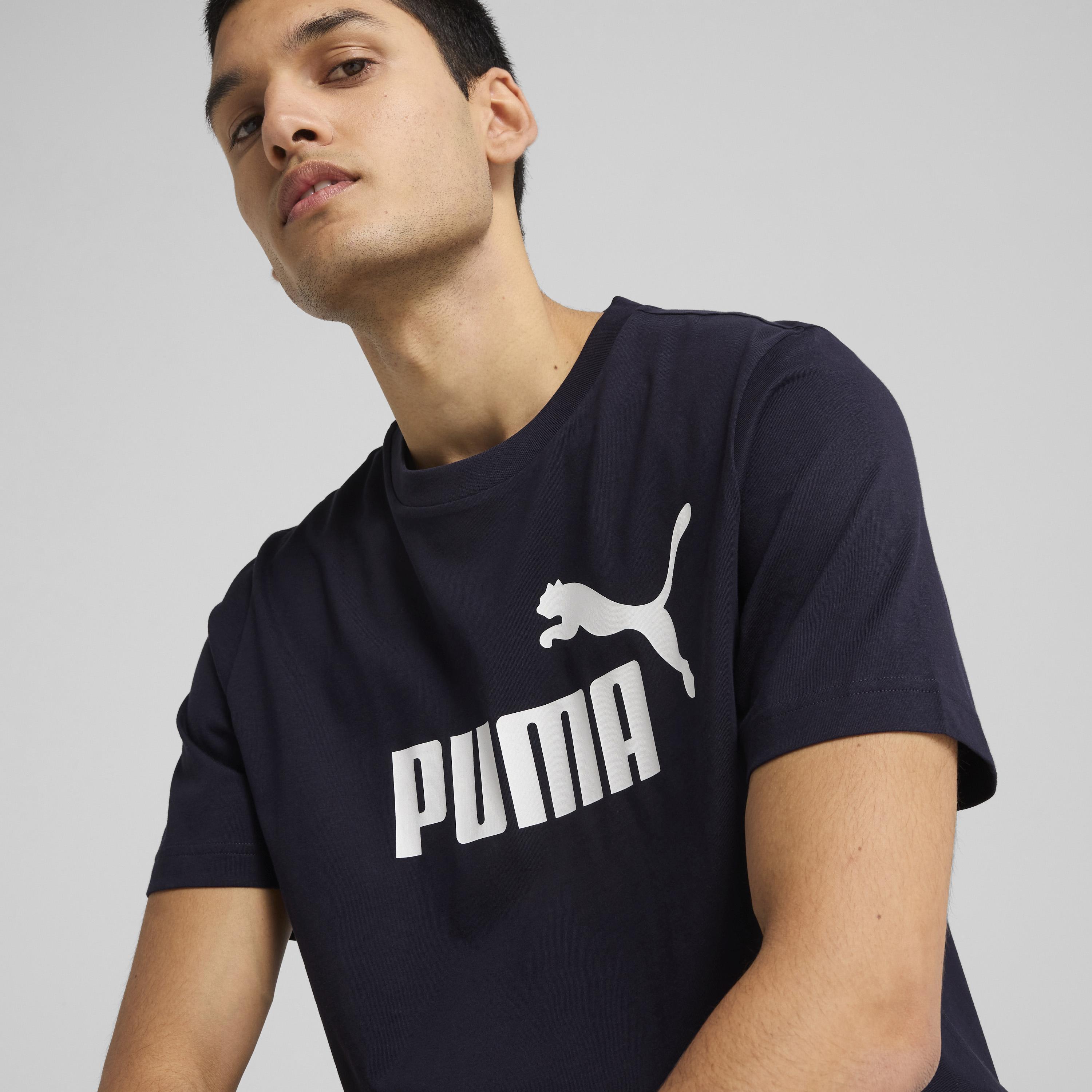 Puma Ess No. 1 Logo Tee Erkek Yetişkin T-shirt