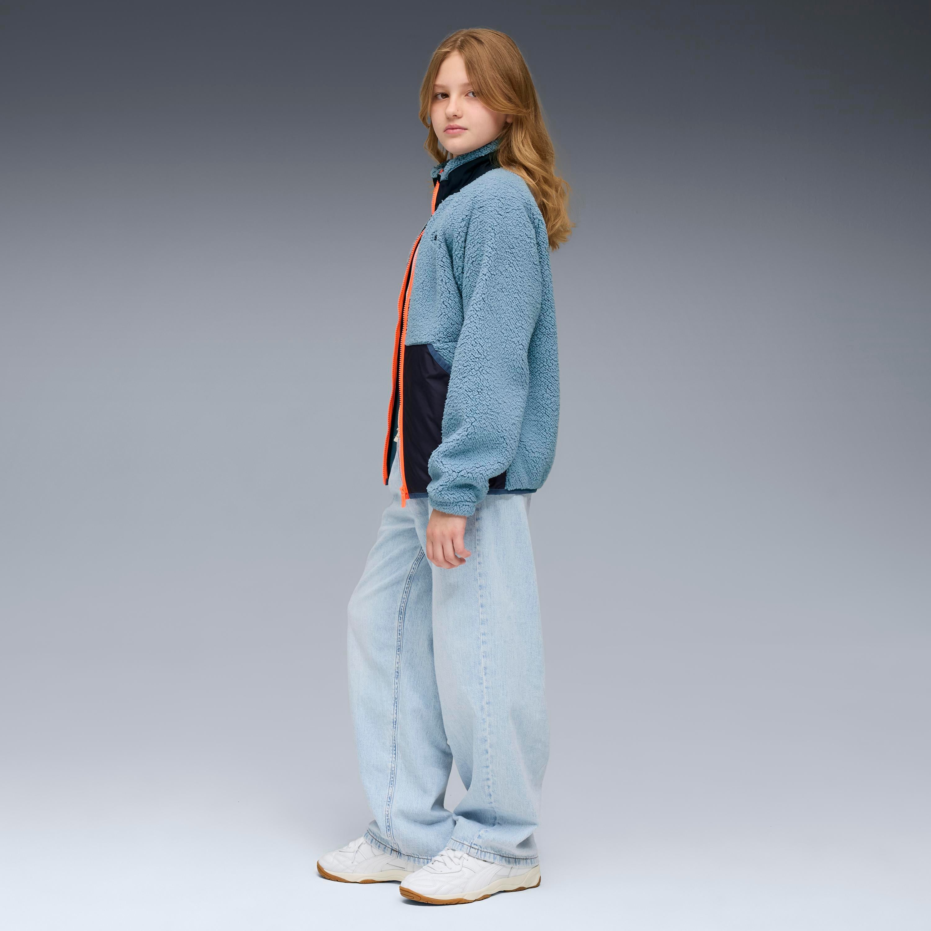 Puma Hybrid Sherpa Jacket Unisex Genç Ceket