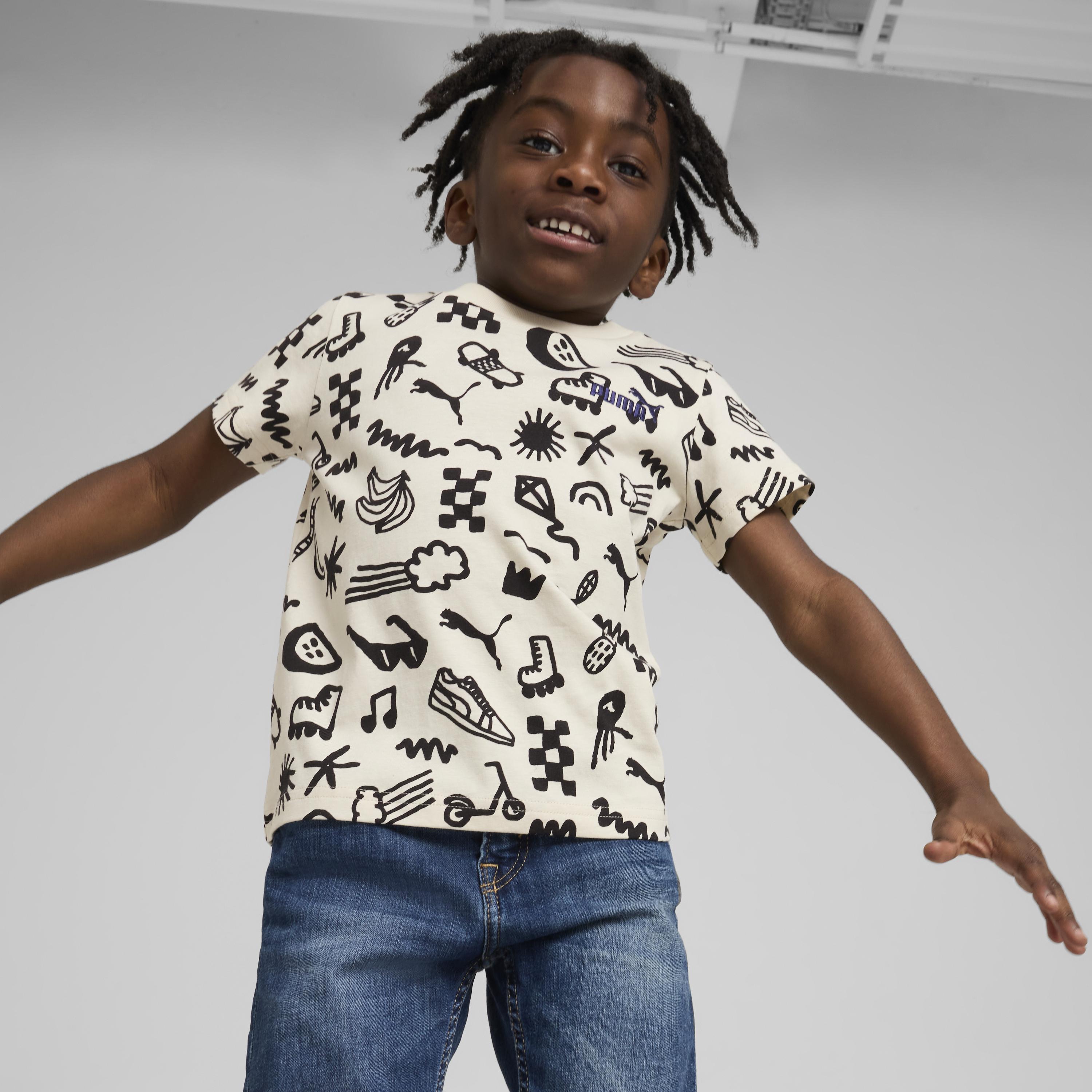 Puma Sandy Adventures Aop Tee Çocuk Tişört