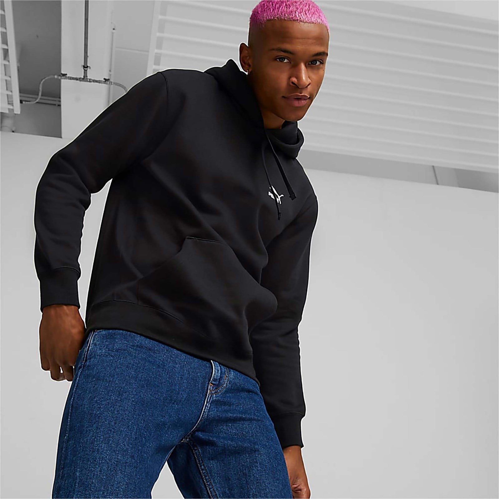 Classics Small Logo Hoodie Fl Calming Gr