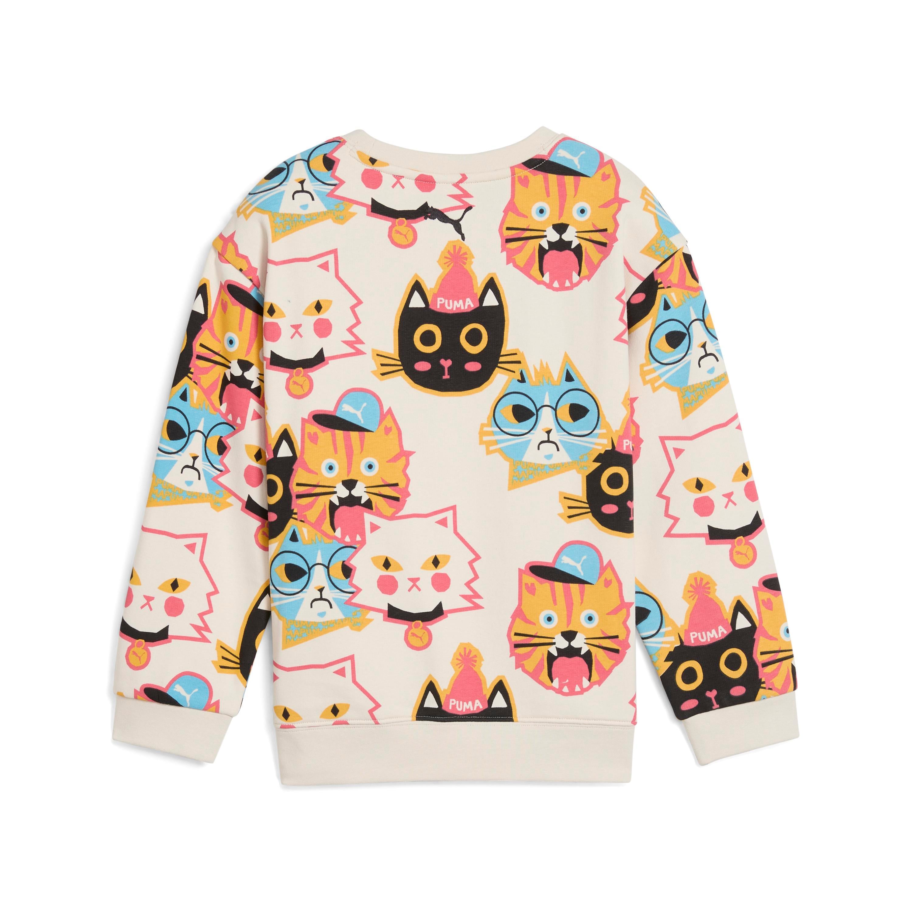 Puma Moody Cat Crew Unisex Çocuk Sweatshirt