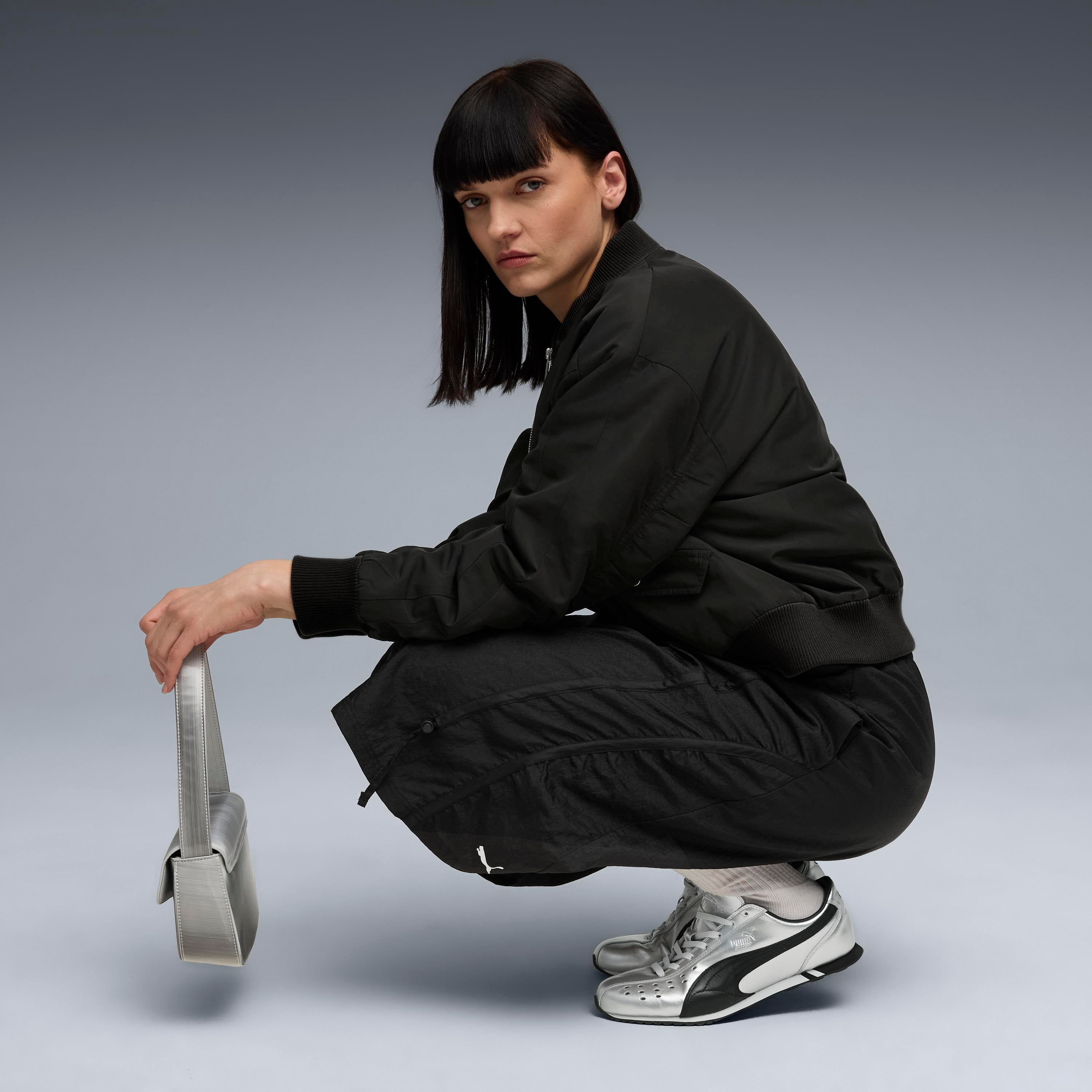 Puma T7 Satin Bomber Jacket Kadın Yetişkin Ceket