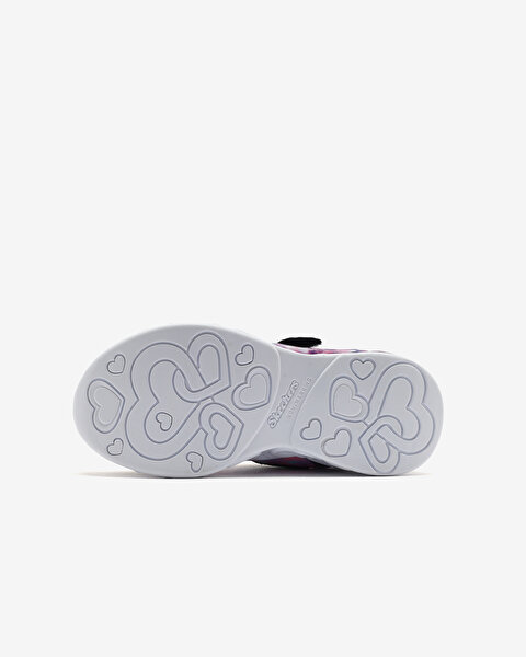 Skechers infinite Heart Lights - Color Lovin Çocuk Sneaker