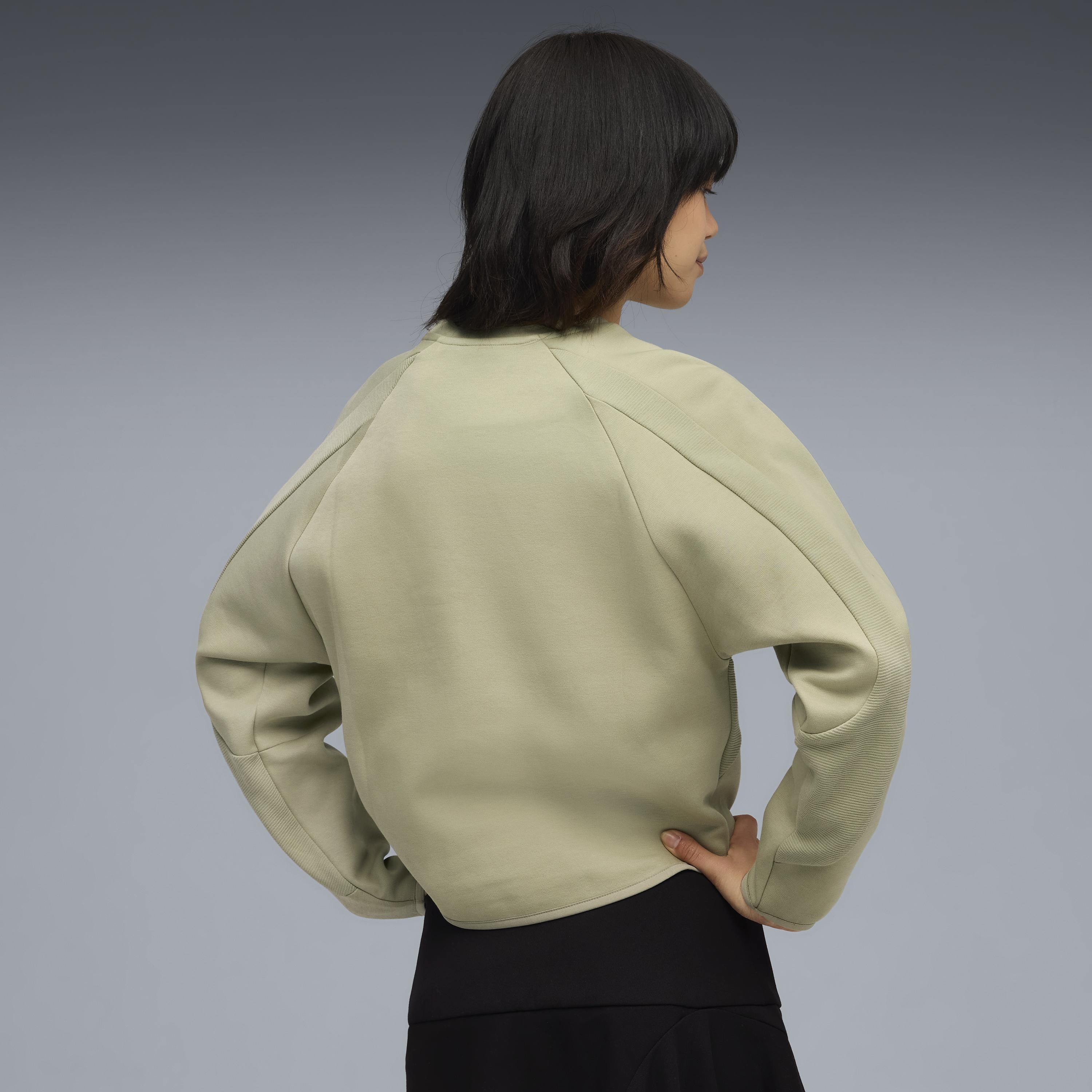 Puma Evostrıpe Comfort Short Crew Kadın Yetişkin Sweatshirt
