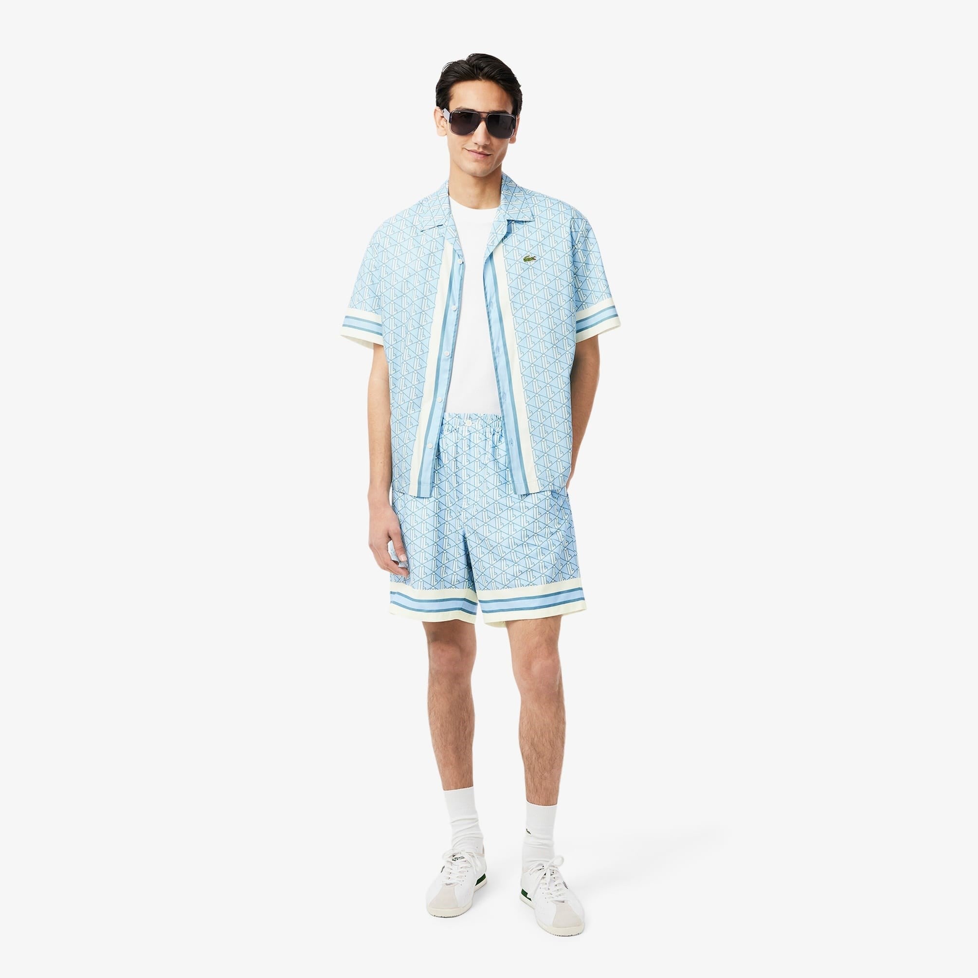 Lacoste Lightweight Monogram Print