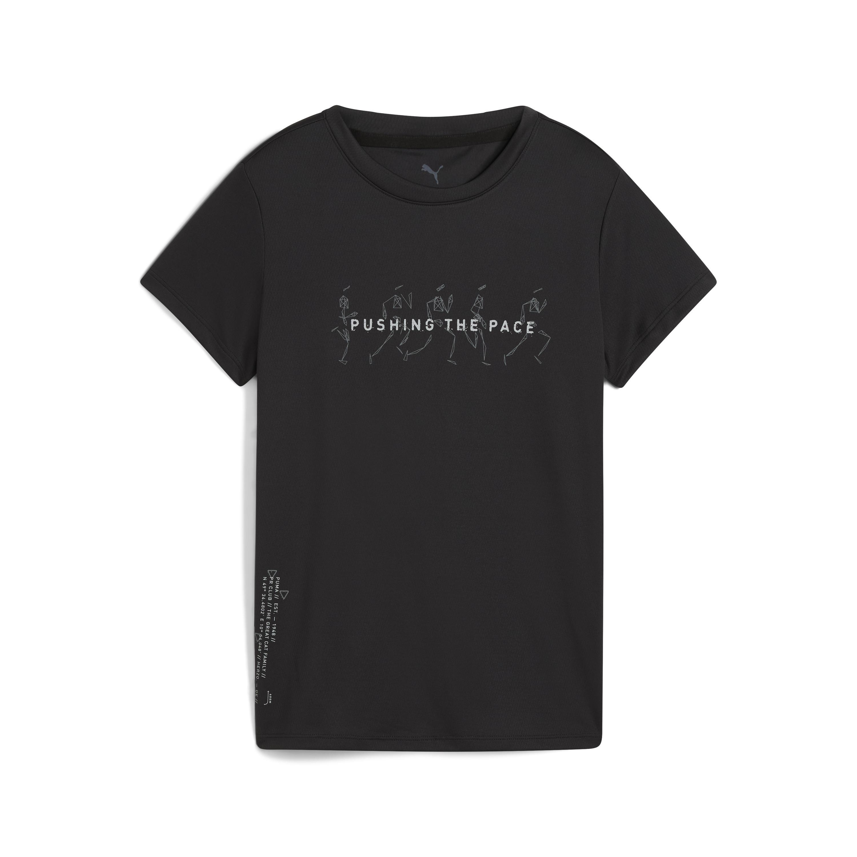 Puma Graphıcs Runnıng Slogan Tee Kadın Tişört